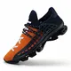 CAGAYA Sportschuhe Herren Laufschuhe Sneaker Mesh Atmungsaktive Sport Damen Turnschuhe Freizeitschuhe Schuhe größe 36-48 (43 EU, Orange)
