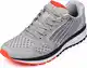 WHITIN Unisex Laufschuhe Herren Damen Hallenschuhe Turnschuhe Sneakers Männer Sportschuhe Straßenlaufschuhe Atmungsaktiv Joggingschuhe Fitness Schuhe Hellgrau Größe 43