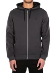 IRIEDAILY Mini Flag 2 Zip Hoodie dunkelgrau