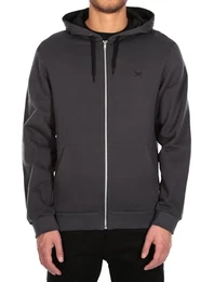 Mini Flag 2 Zip Hoodie, umweltfreundlich, Coal, XL