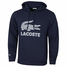 Lacoste Herren Sh2169 Pullover, Marine, 4
