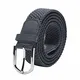 TANGCHAO Stoffgürtel Stretchgürtel Elastik Flechtgürtel Geflochtener und Elastischer Dehnbarer Gürtel für Damen und Herren Breite 3.3cm HUI-100cm