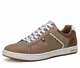 ARRIGO BELLO Freizeitschuhe Herren Sneaker Walkingschuhe Berufsschuhe Wanderschuhe Leichte Trainers Größe 40-46 (43 EU,AA Braun)