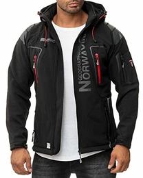 Herren Jacke Techno-bans Black XXL