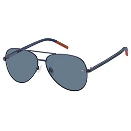 Unisex Tj 0008/s Sunglasses, FLL/KU Matte Blue, 60