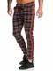 OneRedox Herren Jogging Hose Jogger Streetwear Sporthose Modell 13109 Rot 32