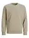 JACK & JONES Herren Jjeholmen Crew Neck Noos Sweatshirt, Crockery, L EU