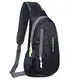 Gisdanchz Sling Bag Herren, Brusttasche Damen Herren Klein Schultertasche Umhängetasche Sporttasche Crossbodoy Slingbag Crossbag Mini Backpack Chest Bag Rucksack Herren Wasserdicht Sport, Schwarz