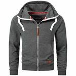 Alessandro Salvarini Herren Sweatjacke Kapuzenpullover Jacke Kapuze Hoodie Sweater AS192 Dunkelgrau (AS-192) Alessandro Salvarini Herren Sweatjacke Kapuzenpullover Jacke Kapuze Hoodie Sweater AS192 Dunkelgrau (AS-192)