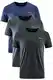 Herren Sport T-Shirt 1-3er Pack Kurzarm Rundhals Atmungsaktiv Schnelltrocknendes Funktionsshirt Laufshirt Fitnessshirt Trainingsshirt für Running Workout Bodybuilding (3 Pack 0225, M)