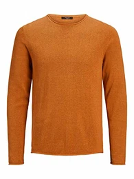 Herren JPRBLALINEN Knit Crew Neck STS Pullover, Hawaiian Sunset, M
