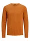 JACK & JONES Herren JPRBLALINEN Knit Crew Neck STS Pullover, Hawaiian Sunset, M