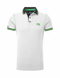 Poloshirts für Herren Kurzarm Polohemd Strech-Baumwolle T-Shirt Fun Poloshirt Pique Basic Men''s Plain Royal Blau S M L XL XXL XXXL Romano (M, Weiß)