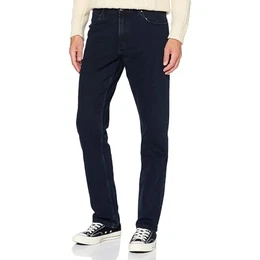 Herren Red Kabel Straight Jeans, Blue Black, 32W / 32L EU