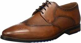 Herren LETO Uniform-Schuh, Cioccolato, 43 EU
