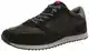 LLOYD Herren Sneaker Edmond, Männer Low-Top Sneaker,lose Einlage,Normalweit,Turnschuhe,Laufschuhe,Freizeit,sportlich,Men's,Man,Black,40.5 EU / 7 UK