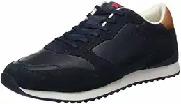 Herren Sneaker Edmond, Männer Low-Top Sneaker,lose Einlage,Normalweit,Turnschuhe,Laufschuhe,Freizeit,sportlich,Men's,Man,Navy,41 EU / 7.5 UK