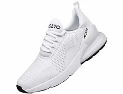 SINOES Herren Sportschuhe Fitness Straßenlaufschuhe Sneaker Grau