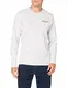 Tommy Jeans Herren TJM Longsleeve Corp Tee Hemd, Silbergrau Htr, M