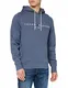 Tommy Hilfiger Herren Tommy Logo Hoody Pullover, Faded Indigo, M