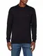 Tommy Hilfiger Herren Pima Cotton Cashmere Crew Neck Pullover, Black Heather, M