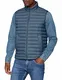Tommy Hilfiger Herren Packable Down Vest Jacke, Charcoal Blue, M
