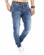 JACK & JONES Herren Slim Fit Jeans Jjitim Jjoriginal Am 753 Denim Used Look (32W / 30L, Blau (Dark Blue Denim))