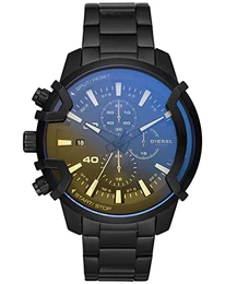 Herren Griffed Chronograph, 48 mm Gehäusegröße, Edelstahluhr