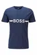 BOSS Herren T-Shirt RN Slim Fit Slim-Fit T-Shirt aus Baumwolle mit UV-Schutz