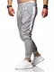REHYPE Jogginghose Trainingshose Jogging Hose Sporthose Basic Fitness J-331 Grau M