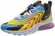 Nike Herren Air Max 270 React Eng Laufschuh, Blau/Weiß-Anthrazit-Wassermelonenlaser, 43 EU