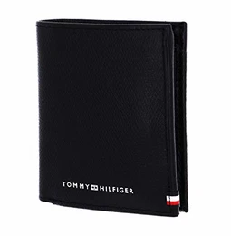 Herren BUSINESS TRIFOLD Kleine Lederwaren, Schwarz, One Size