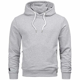 A. Salvarini Herren Sweatjacke Kapuzenpullover Kapuze Hoodie Sweater Pulli AS193 Hellgrau (AS-193) A. Salvarini Herren Sweatjacke Kapuzenpullover Kapuze Hoodie Sweater Pulli AS193 Hellgrau (AS-193)