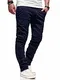 REHYPE Herren Chinohose Regular Slim Fit Chino Hose Basic Stretch Jeans H-551 Navy W32/L32