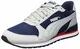 PUMA Unisex ST Runner v2 Mesh Sneaker, High Rise-Peacoat White-High Risk Red, 40.5 EU