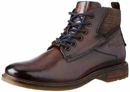 Herren 311782301069 Mode-Stiefel, Dark Brown/Dark Brown, 43 EU