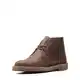 Clarks Herren Desert Boot Bushacre 3 Chukka-Stiefel, Dark Brown Lea, 42 EU