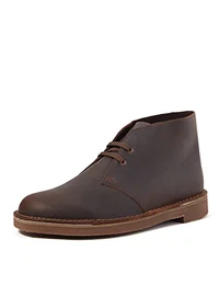 Herren Desert Boot Bushacre 3 Chukka-Stiefel, Dark Brown Lea, 43 EU