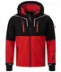 Rock Creek Herren Softshell Jacke Outdoor Jacke Windbreaker Übergangsjacke Anorak Kapuze Regenjacke Winterjacke Herrenjacke Jacket H-222 Schwarz M