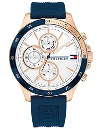 Herren Analoger Quarz Uhr mit Silikon Armband 1791778