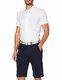 ESPRIT Herren Mit Gürtel, Baumwoll-Stretch Shorts, 400/NAVY, 32