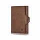 DONBOLSO® Wallety NextGen Leder I Slim Wallet mit Münzfach I Geldbeutel mit RFID Schutz I bis 11 Karten I Mini Portemonnaie für Herren und Damen I Geldbörse I Braun