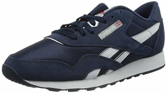 Reebok Herren Cl Nylon Sneaker team navy/team navy/platinum