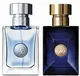 Versace Unisex Adult Dylan Blue Man + Pour Homme EDT 30ml Set 2 Piezas Sneaker, Black, A Size