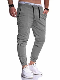 REHYPE Herren Chino-Jogger Low Crotch Jeans Hose Jogginghose H-550 Grau W32