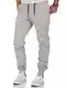 Amaci&Sons Herren Stretch Jogger Basic Chino Jeans Hose Cargo 7002 Hellgrau W32
