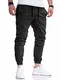 REHYPE Herren Chino-Jogger Low Crotch Jeans Hose Jogginghose H-550 Schwarz W31