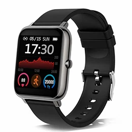 Smartwatch, 1.4 Zoll Touch-Farbdisplay Smart Watch mit Pulsmesser Schlafmonitor, Fitness Tracker mit Schrittzähler für Damen Herren, Smart Watch IP67 Wasserdicht Sportuhr fitnessuhr mit Stoppuhr