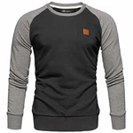 Amaci&Sons Sweatshirt Style MILWAUKEE Schwarz/Anthrazit