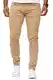 Red Bridge Herren Jeans Hose Slim-Fit Röhrenjeans Denim Colored Sand W32 L32